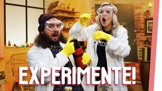 Kelly und Sturmwaffel verabschieden sich mit einem großen Knall in das Wochenende und zeigen euch drei verrückte Experimente. Kelly und Sturmwaffel verabschieden sich mit einem großen Knall in das Wochenende und zeigen euch drei verrückte Experimente.