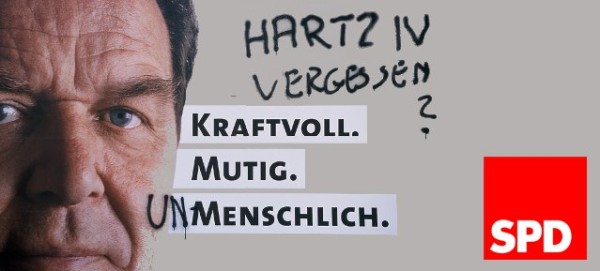 Soziale Gerechtigkeit: Das Hartz4- und Riester-Renten-Lastenausgleichsgesetz muss kommen