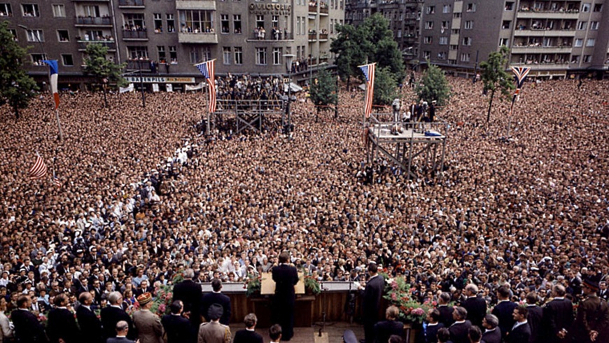 J.F. Kennedy am 26.6.1963