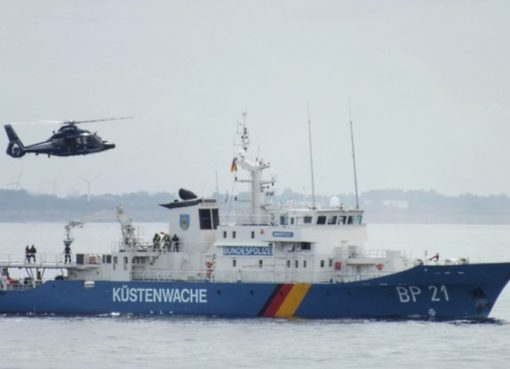 Über 25 Jahre im Dienst: Küstenwachboot der Bundespolizei