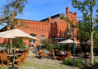 Restaurant Garten von Stone Brew