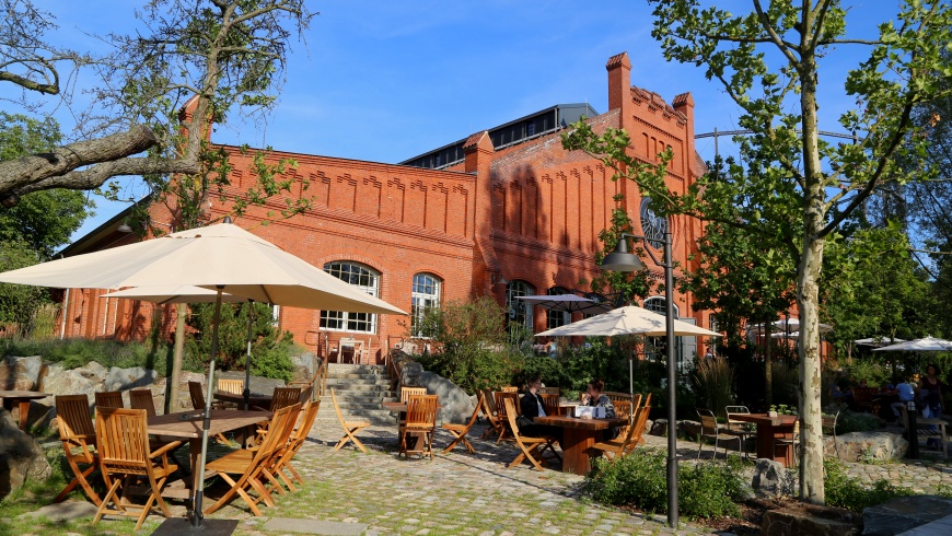 Restaurant Garten von Stone Brew