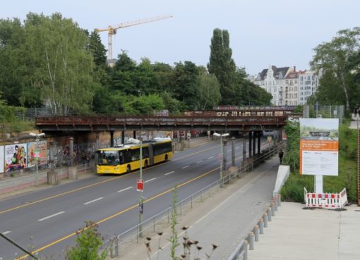 Bus-Ersatzverkehr U7 Yorckbrücken