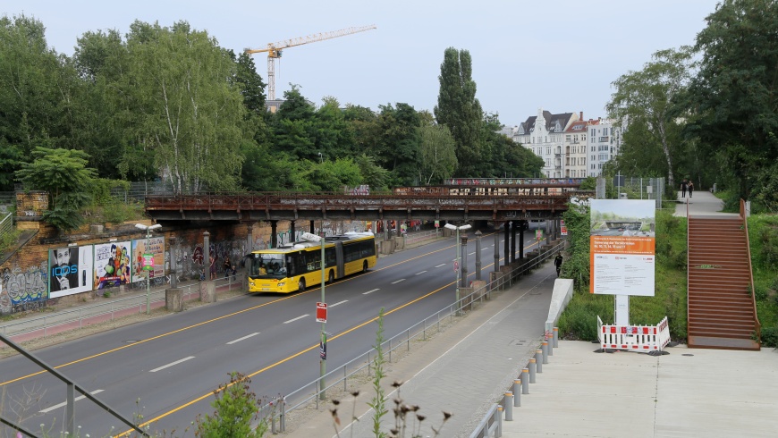 Bus-Ersatzverkehr U7 Yorckbrücken