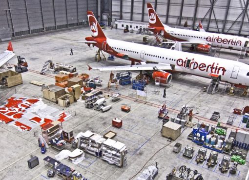 Technik-Hangar / airberlin