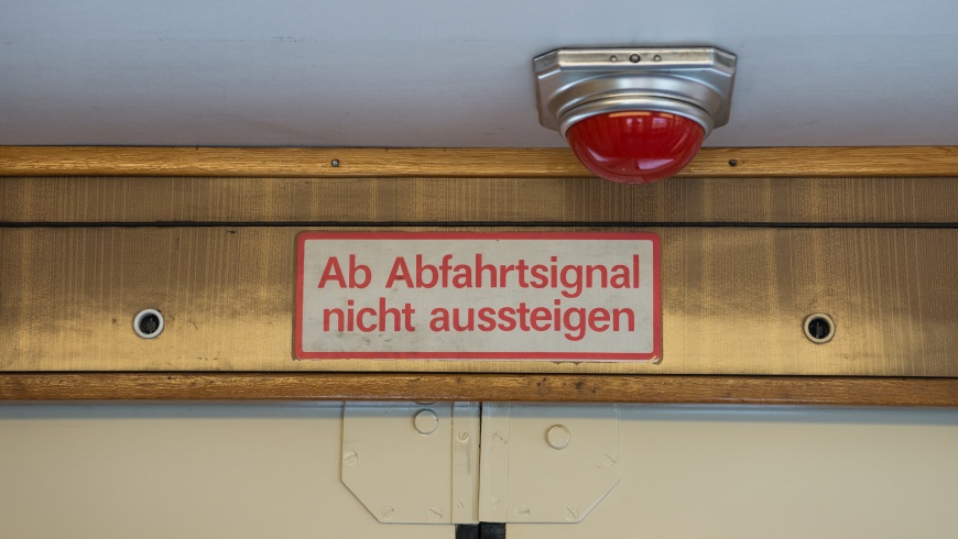 Türsignal der U-Bahn-Baureihe E III