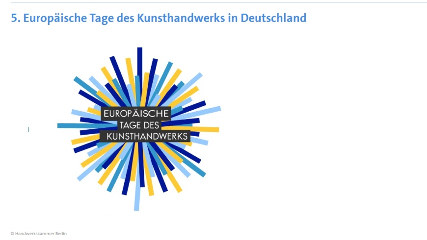 5. Europäische Tage des Kunsthandwerks