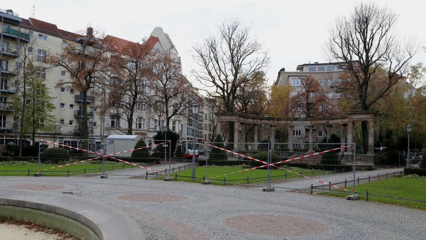 Baustelle Viktoria-Luise-Platz