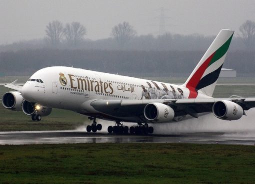 Airbus A380-800 von Emirates