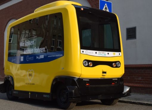 BVG testet autonomen Kleinbus