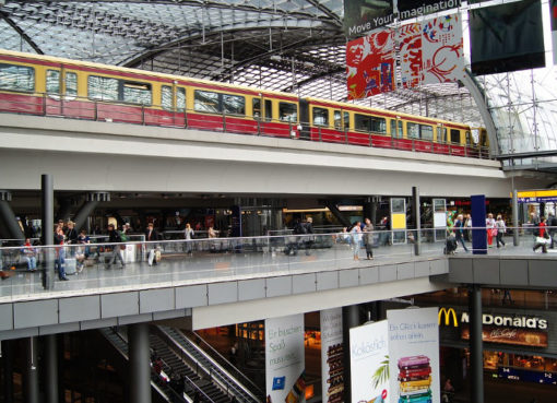 Einkaufsbahnhof Hauptbahnhof Berlin