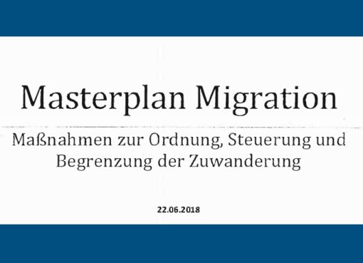 Masterplan Migration 22.06.2018