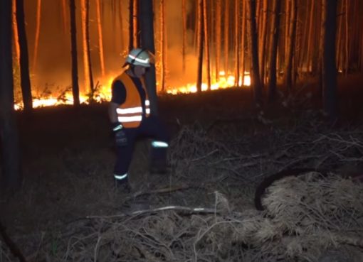 Waldbrand außer Kontrolle