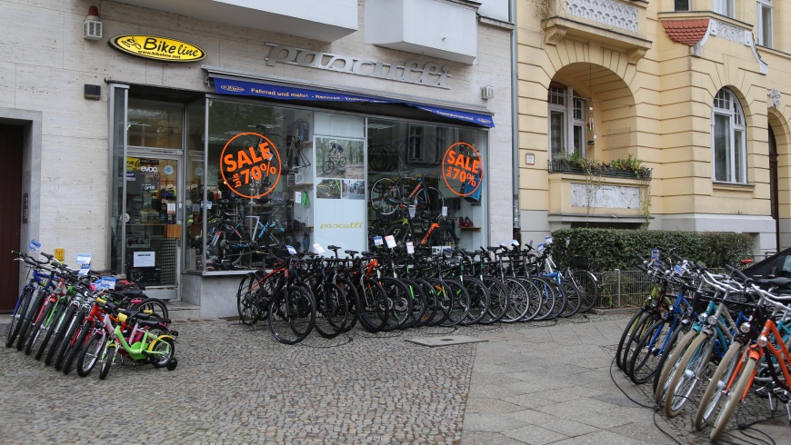 Bikeline in Friedenau