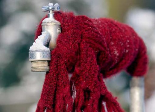 Gartenwasserleitungen vor Frost schützen!