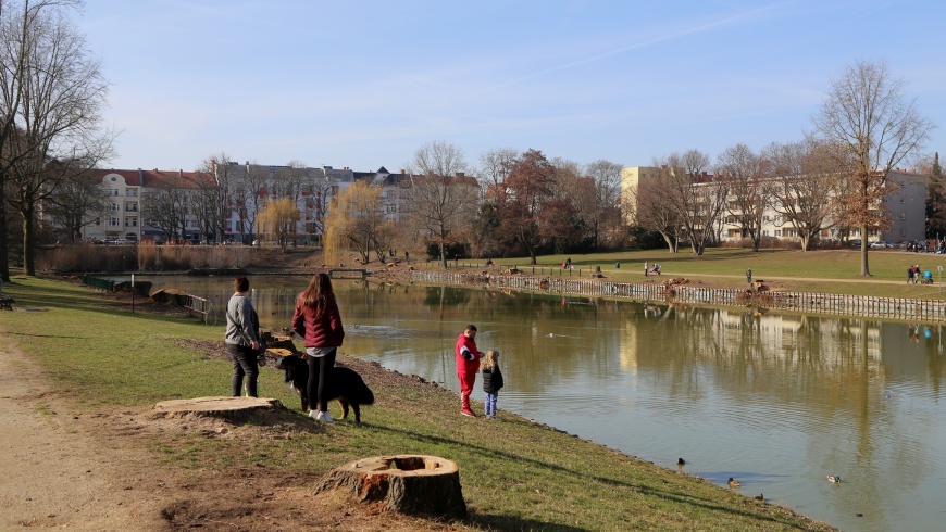 Blümelteich wird saniert