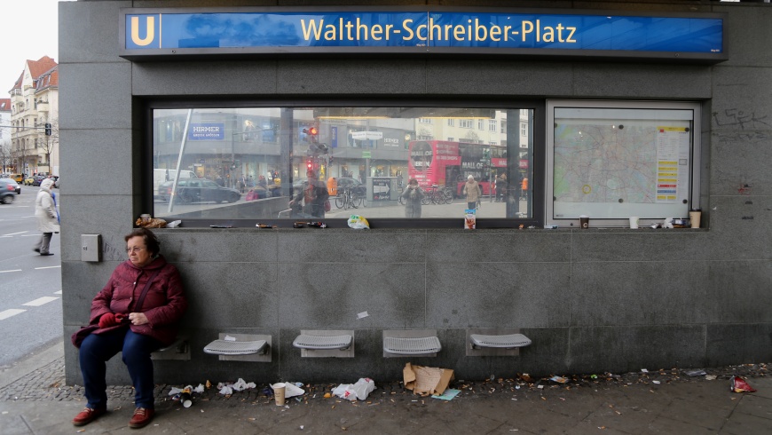 Dreck-Ecke Walther-Schreiber-Platz