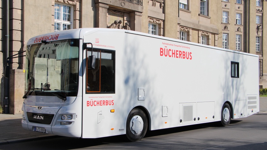 Der neue Bücherbus ist da!