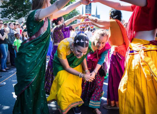 Karneval der Kulturen 2018, Jagannath Shoba Yatra Gruppe