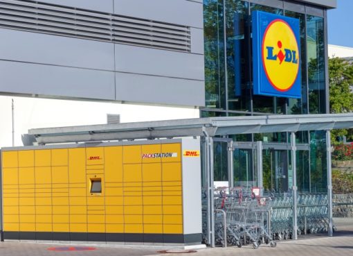 Lidl mit DHL-Packstation