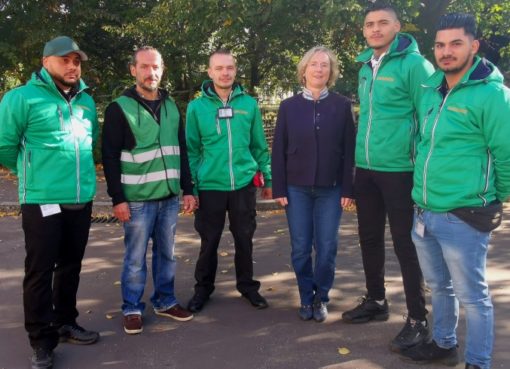 Parkmanager in Schöneberg