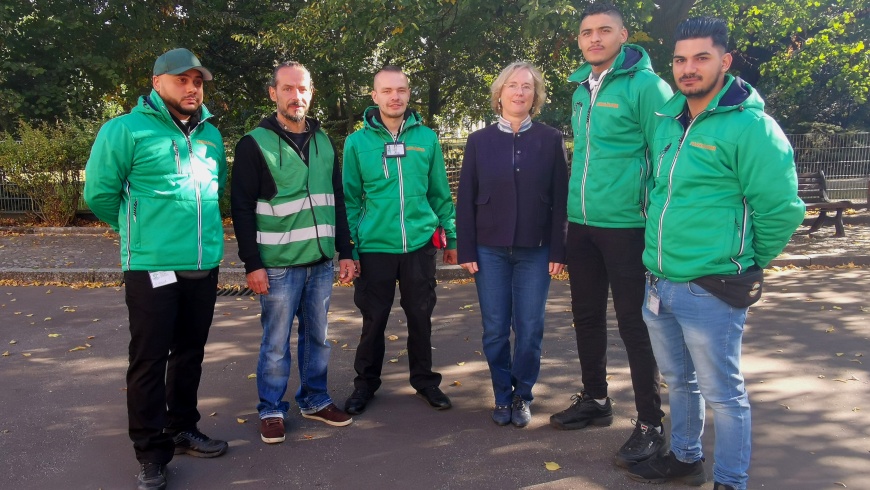 Parkmanager in Schöneberg