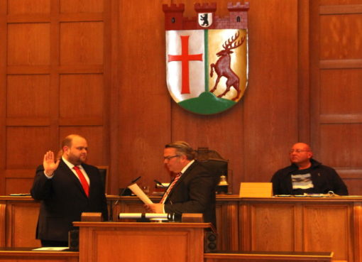 Vereidigung Stadtrat Matthias Steuckardt