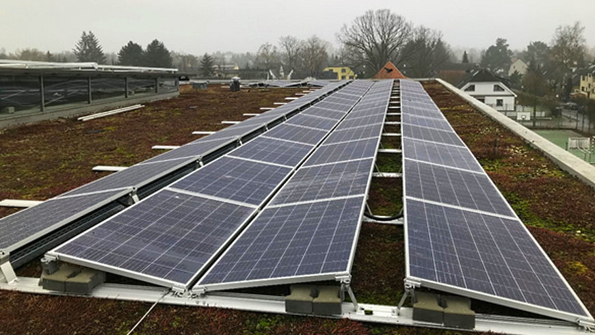 Solaranlage Grundschule im Taunusviertel