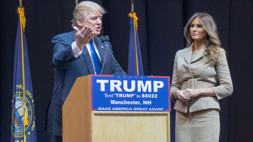 Donald und Melania Trump