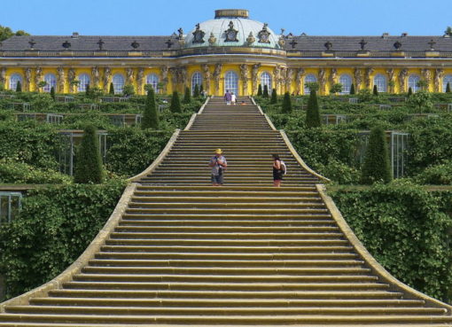 Schloß Sanssouci in Potsdam