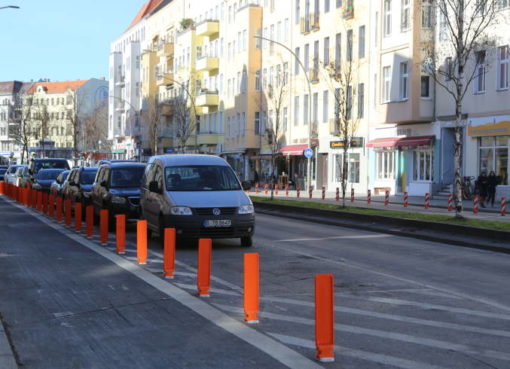 Radverkehrsstreifen Kolonnenstraße