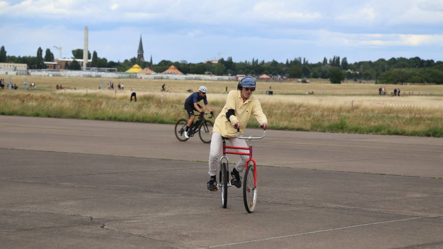 Radfahren Tempelhofer Feld