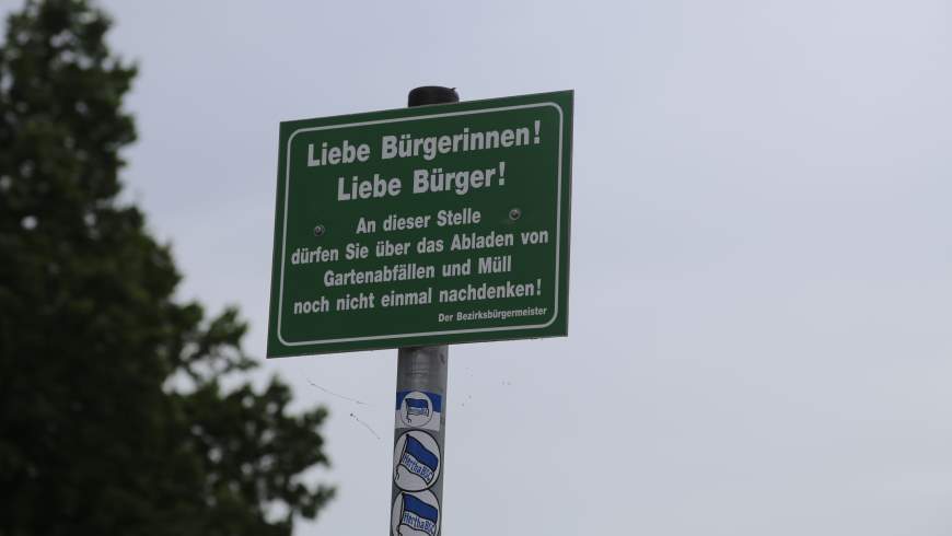 Verhaltensökonomie: Denkanstoß statt Verbot im Bezirk Reinickendorf - Foto: m/s