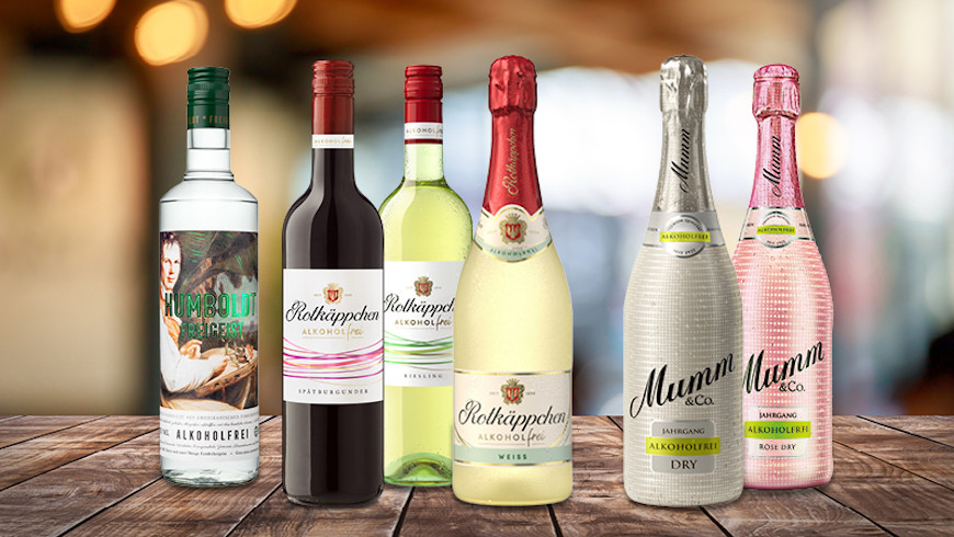 Alkoholfreie Produkte von Rotkäppchen-Mumm