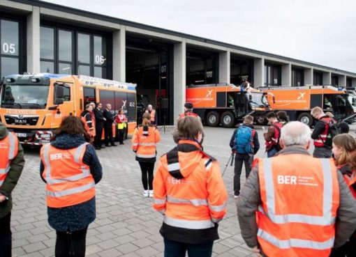 Ausbildungsstart bei der Werkfeuerwehr der Flughafen Berlin