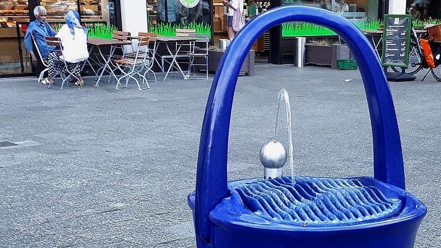 Trinkbrunnen Detailansicht