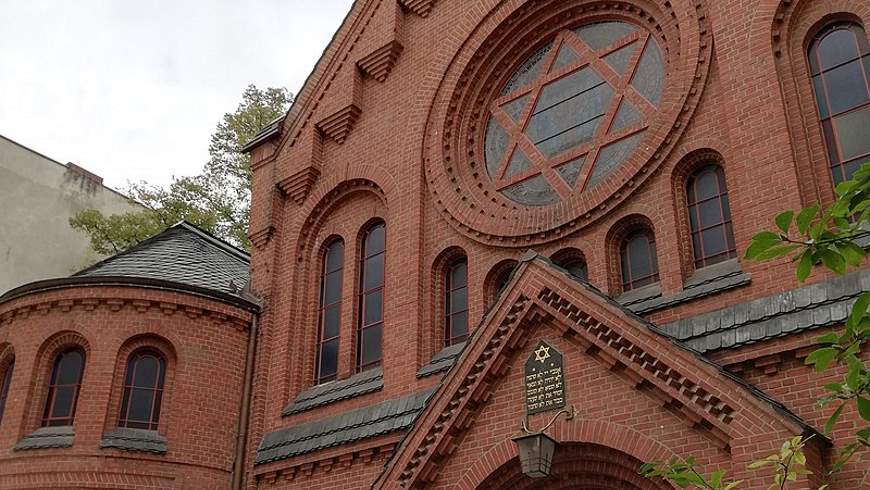 Synagoge in der Pestalozzistraße in 1ß625 Berlin