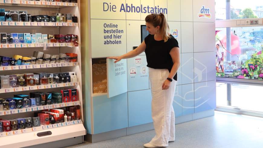 dm - Die Abholstation