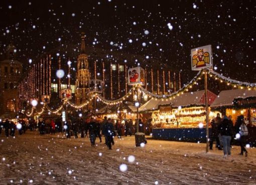 Winterstimmung auf dem Nürnberger Christkindlmarkt