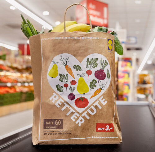 Die Lidl-Rettertüte rettet Lebensmittel - Foto: © Lidl