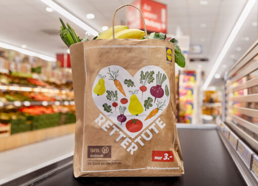 Die Lidl-Rettertüte rettet Lebensmittel - Foto: © Lidl