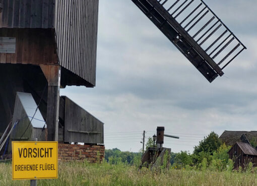 Die Beelitzer Bockwindmühle ist heute noch aktiv