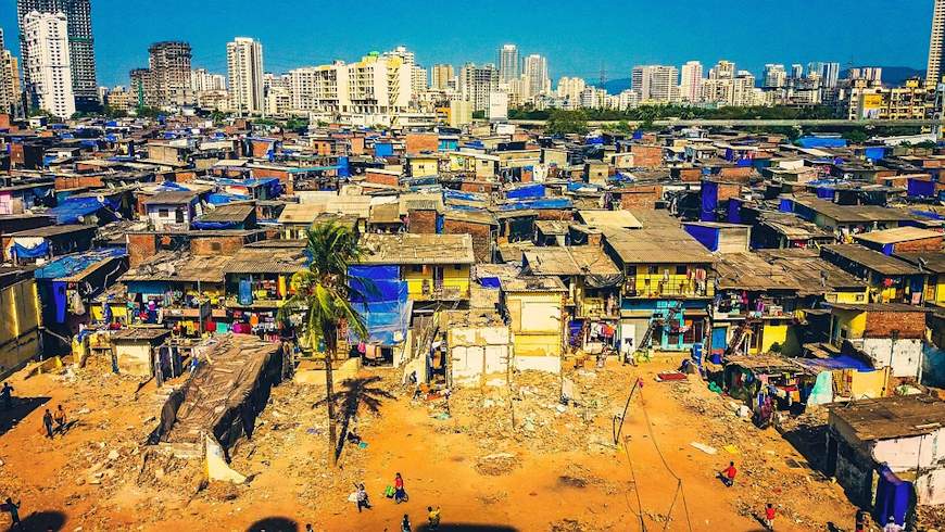 Slum in Mumbai