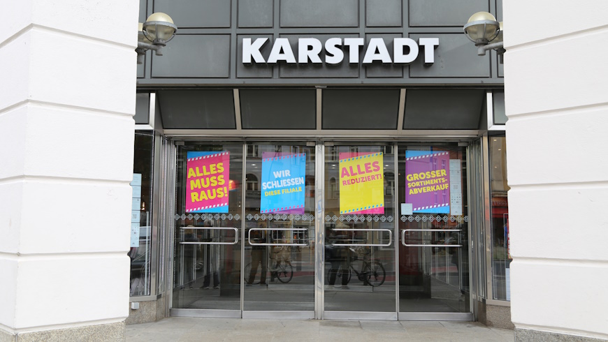 Karstadt: „Alles muss raus!