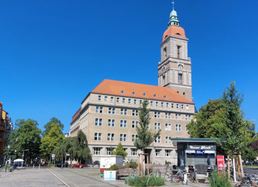 Rathaus Friedenau am Breslauer Platz - Foto: Tempelhof-Schöneberg Zeitung