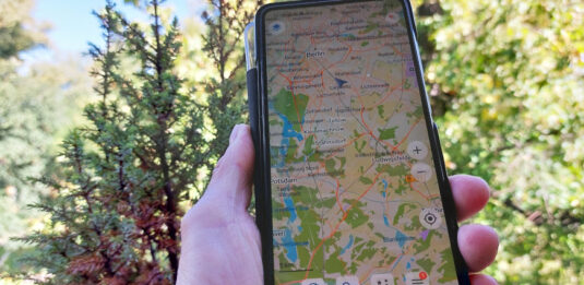 Organic Map App für Wanderer und Radfahrer