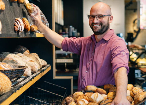 Frische Brötchen von Bäckerei Junge.