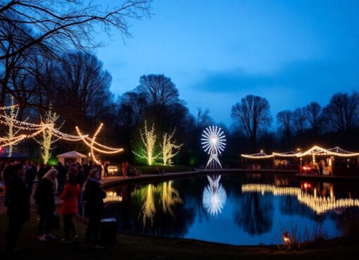 Lichtermarkt am Dorfteich