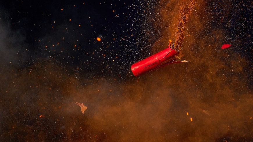 Silversterböller im Anflug