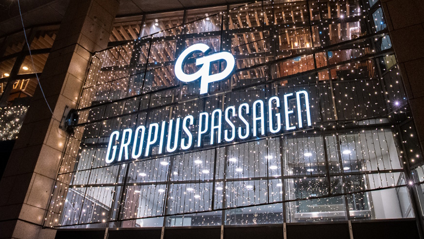 Weihnachtsbeleuchtung Gropius Passagen